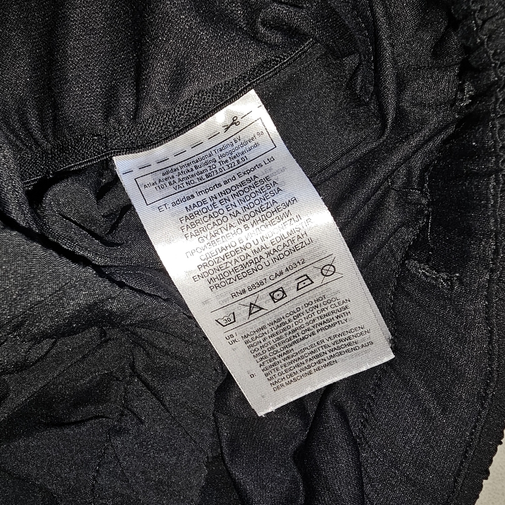 Adidas Climalite S4 Running Shorts Black with White Stripe Small - Picture 4 of 11